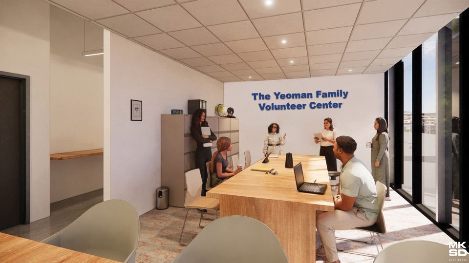 The Yeoman Family Volunteer Center