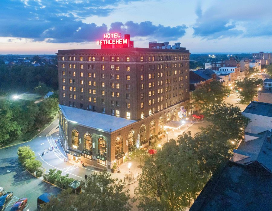 photo of historic hotel bethlehem