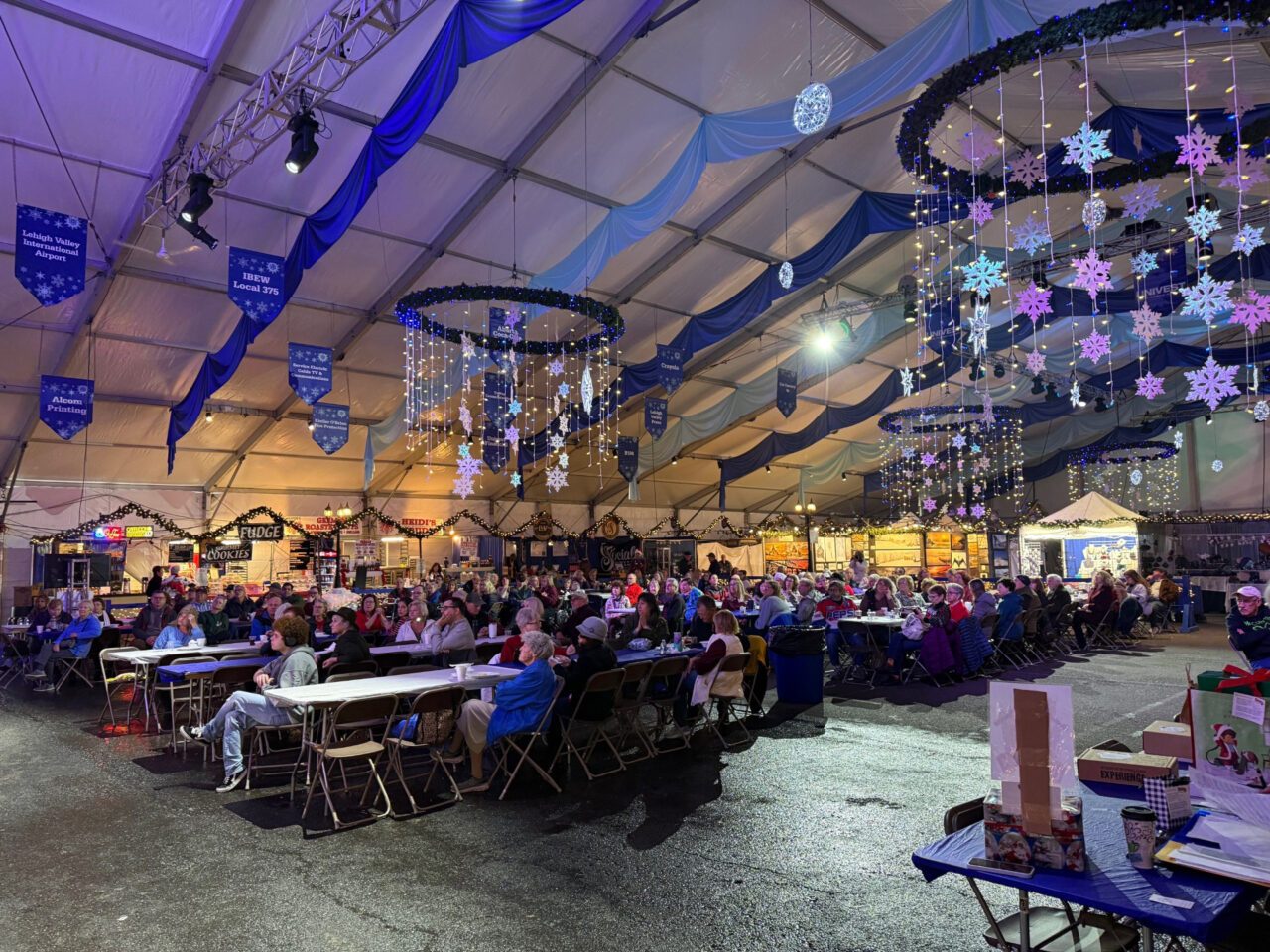 Photo of the volunteer appreciation event