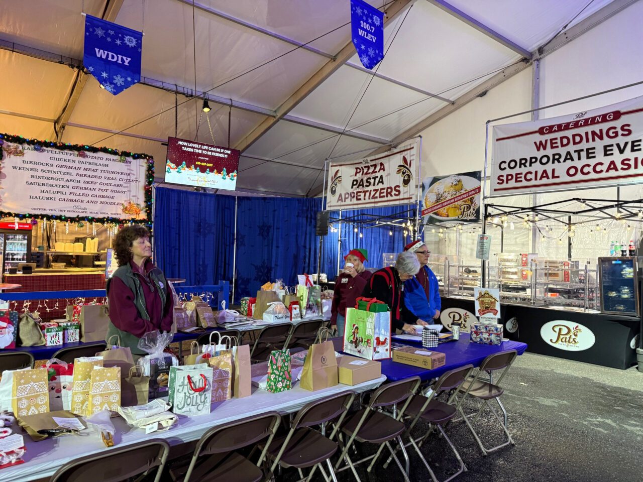 Photo of the volunteer appreciation event