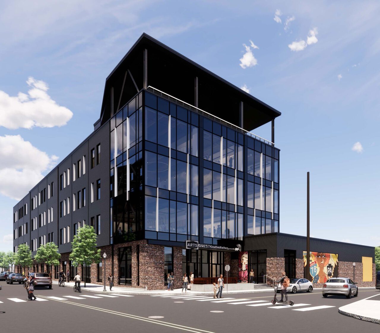 Rendering of the Creative Factory