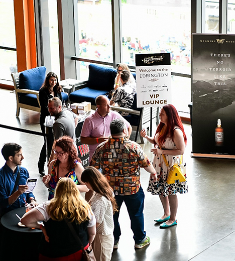 photo of the Edrington VIP lounge