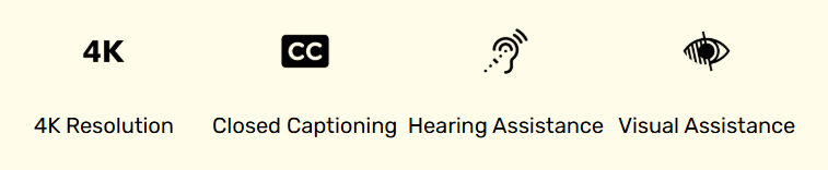 Examples of accessibility icons