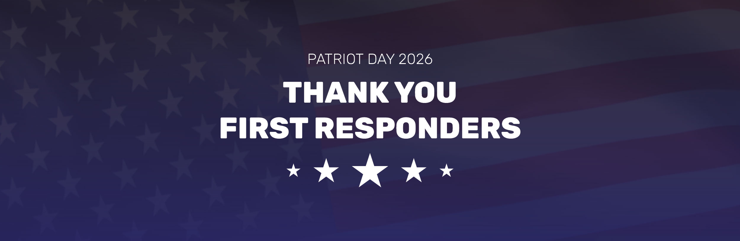 Patriot Day 2026 Thank you First Responders