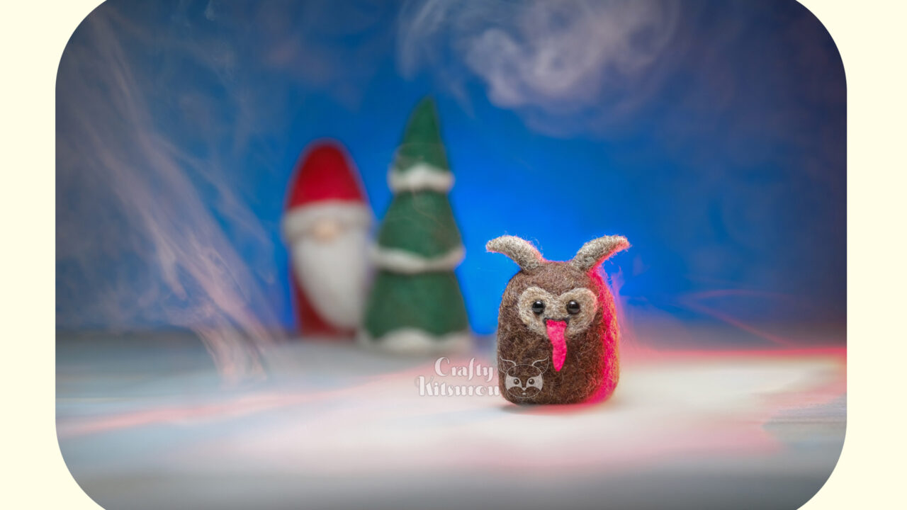 Needle Felting: Krampus