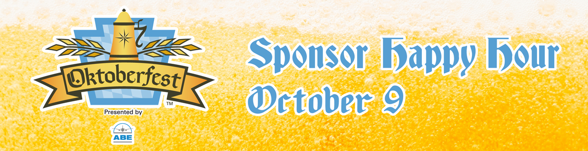 Sponsor Happy Hour October 9
