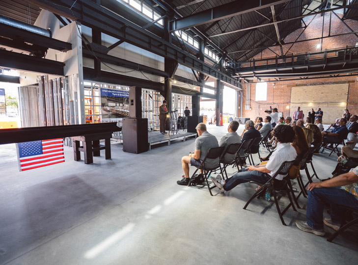 ArtsQuest Celebrates Next Construction Milestone for Turn & Grind Shop with Beam Signing