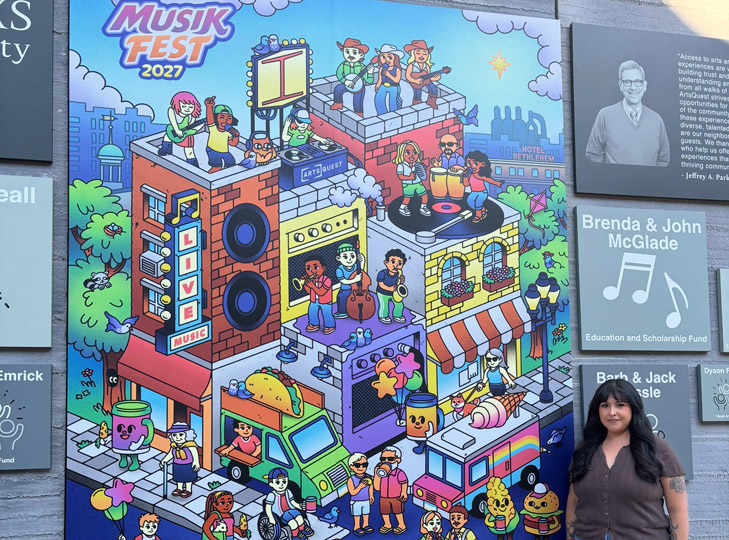 Musikfest 2027 Poster by Kelly Sulca Hernandez