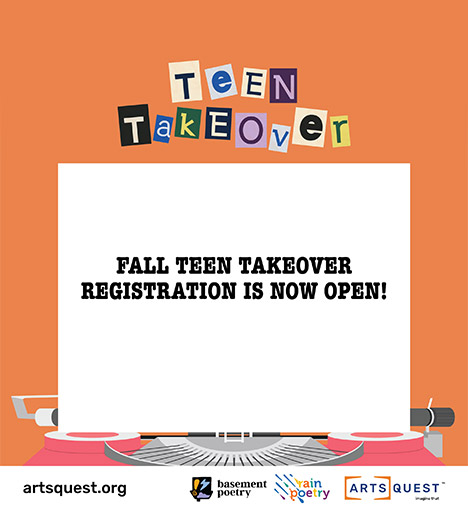 Fall Teen Takeover Registration is Open!