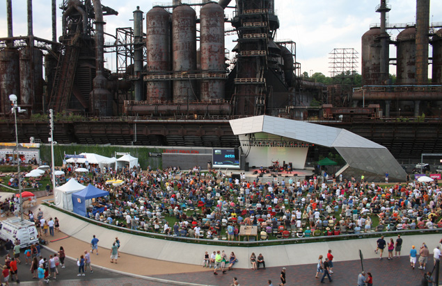 Steel Stacks Stage Seating Chart