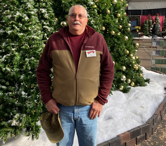 Photo of Tom Horwath at Christkindlmarkt