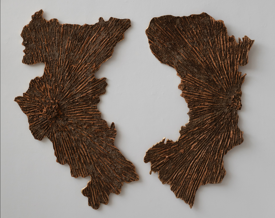 "Lead, Show Me Where I Come From" - Wall Installation (Nasia Palaios)